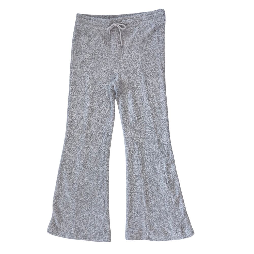 Sincerely Jules Sherpa Pants Loungewear Juniors Size Large Beige/Cream